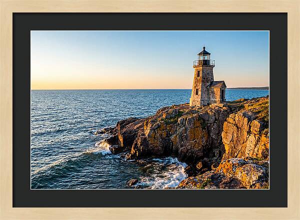 Lighthouse Serenity At Twilight