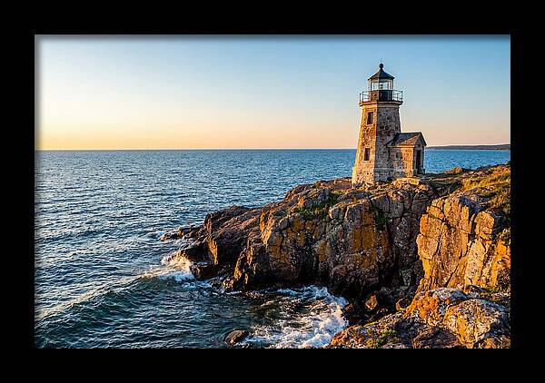 Lighthouse Serenity At Twilight