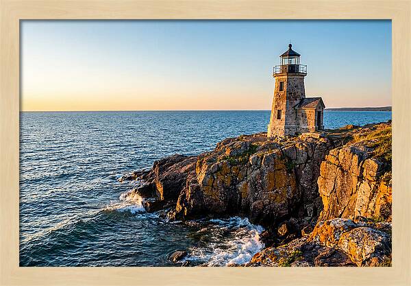 Lighthouse Serenity At Twilight