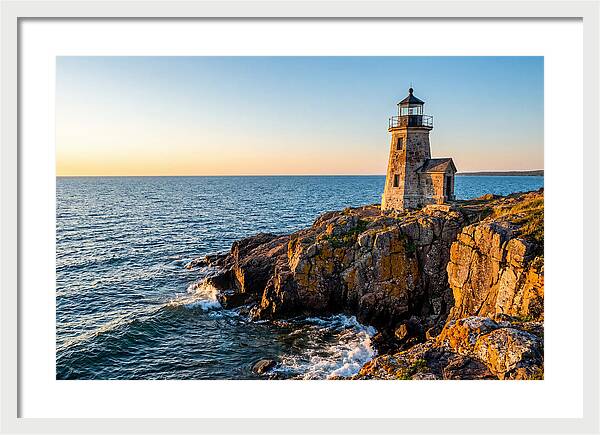 Lighthouse Serenity At Twilight
