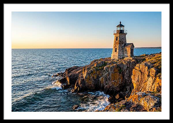 Lighthouse Serenity At Twilight