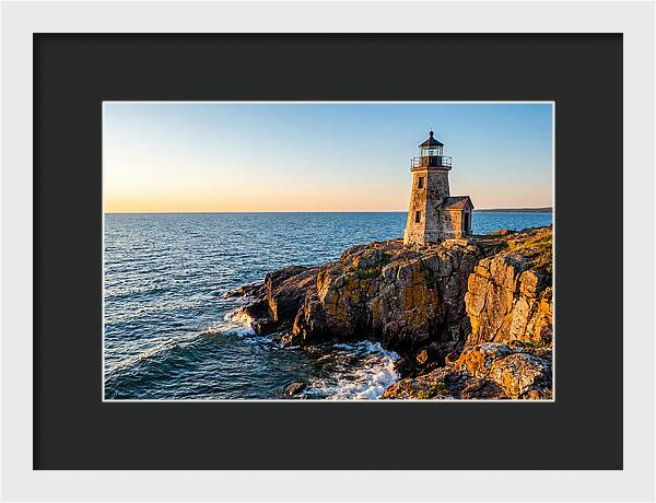 Lighthouse Serenity At Twilight