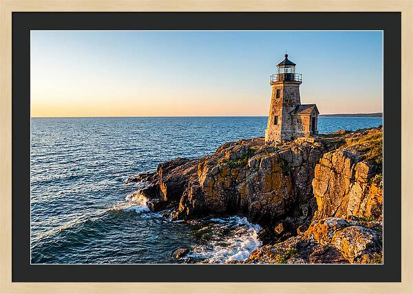 Lighthouse Serenity At Twilight