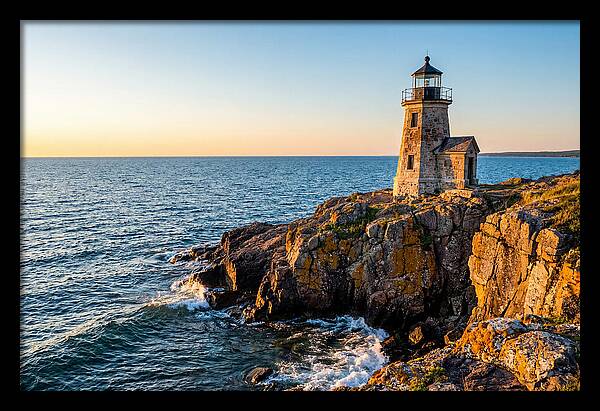 Lighthouse Serenity At Twilight