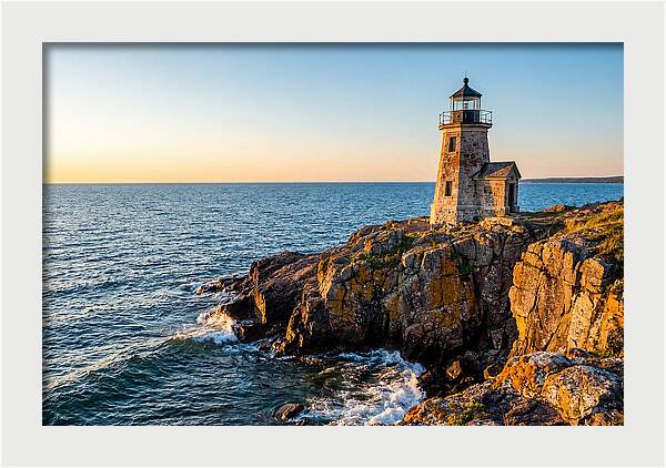 Lighthouse Serenity At Twilight