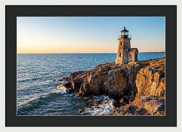 Lighthouse Serenity At Twilight