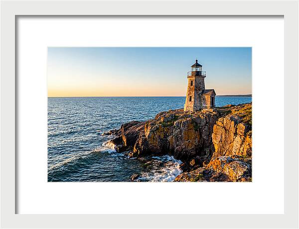 Lighthouse Serenity At Twilight
