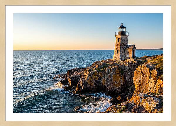 Lighthouse Serenity At Twilight