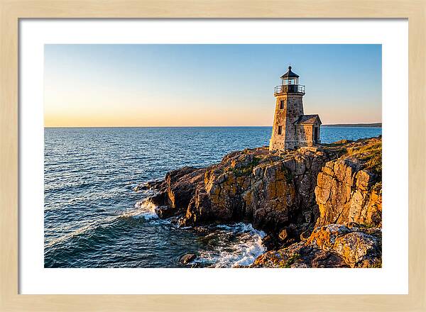 Lighthouse Serenity At Twilight