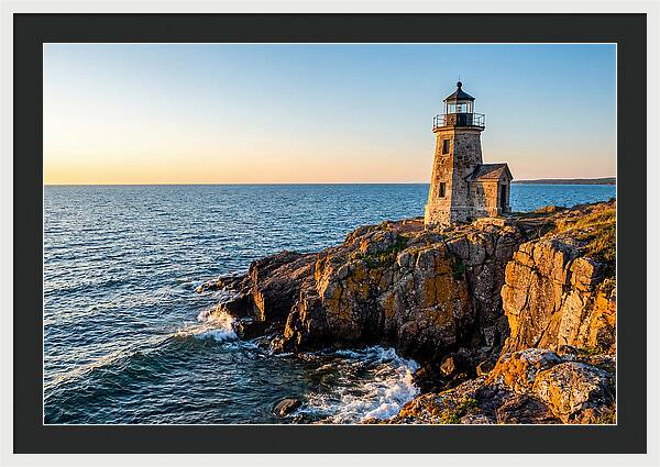 Lighthouse Serenity At Twilight