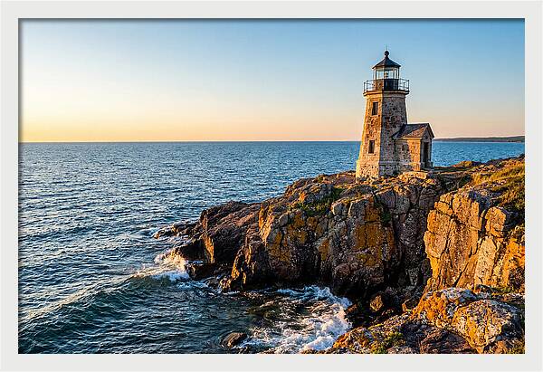 Lighthouse Serenity At Twilight