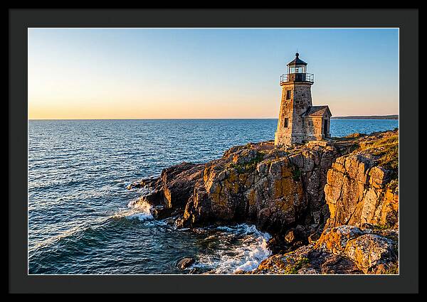 Lighthouse Serenity At Twilight