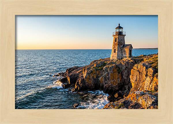 Lighthouse Serenity At Twilight