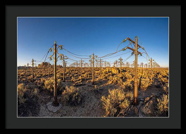 Lightning Field Installation