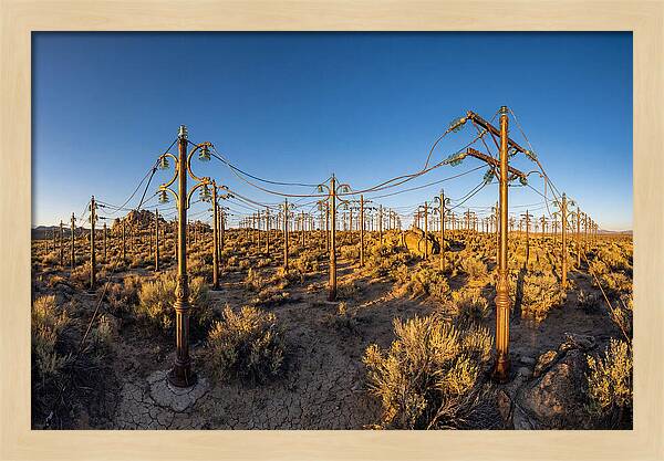Lightning Field Installation
