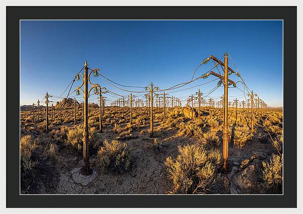 Lightning Field Installation