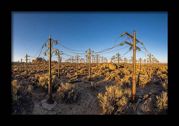 Lightning Field Installation
