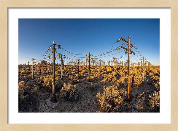Lightning Field Installation
