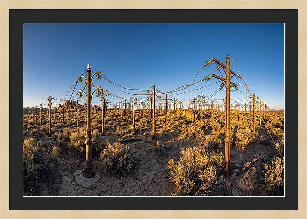 Lightning Field Installation