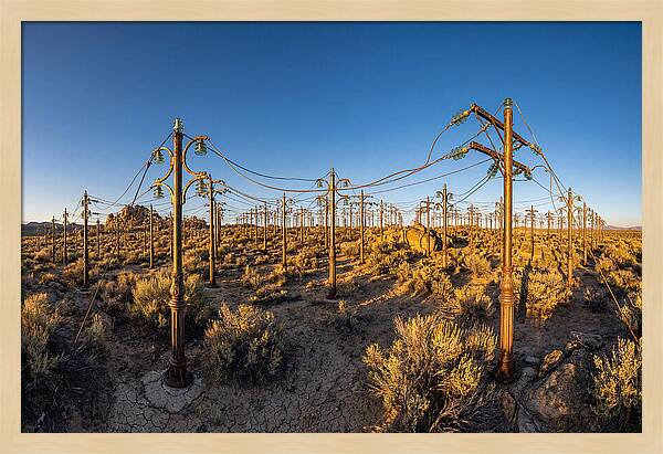 Lightning Field Installation
