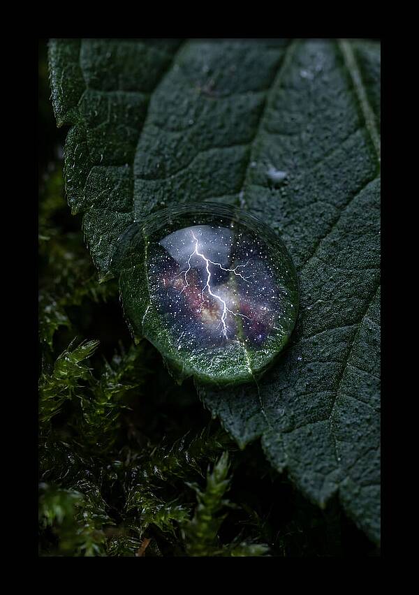 Lightning Stars Reflection