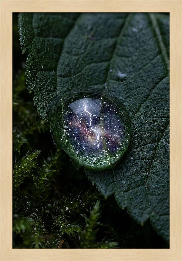 Lightning Stars Reflection