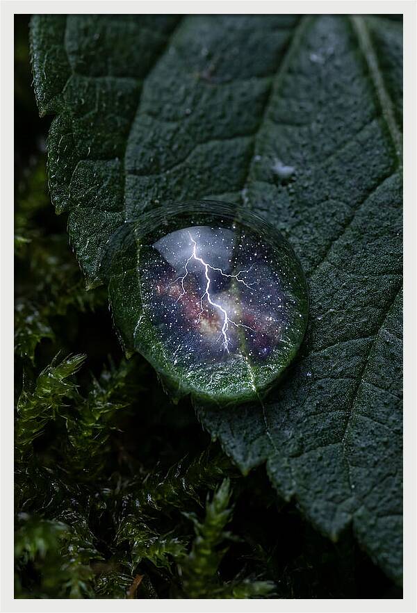 Lightning Stars Reflection