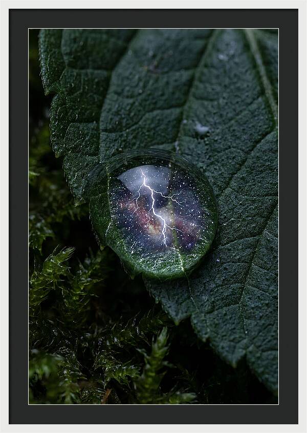 Lightning Stars Reflection
