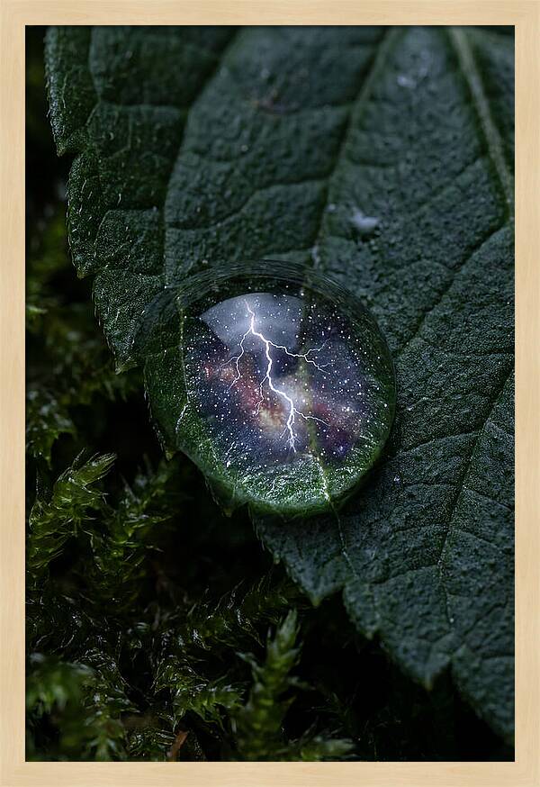 Lightning Stars Reflection