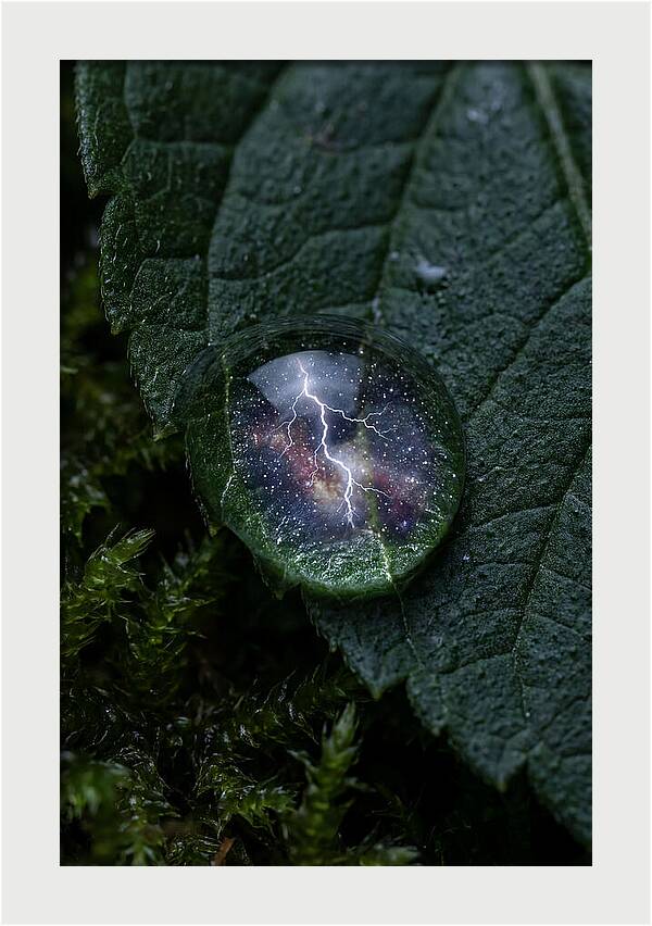 Lightning Stars Reflection