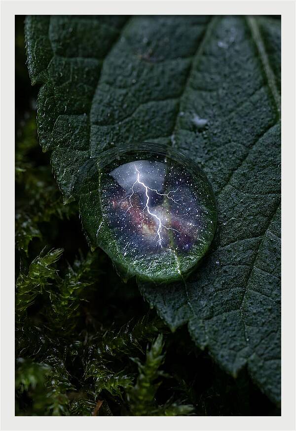 Lightning Stars Reflection