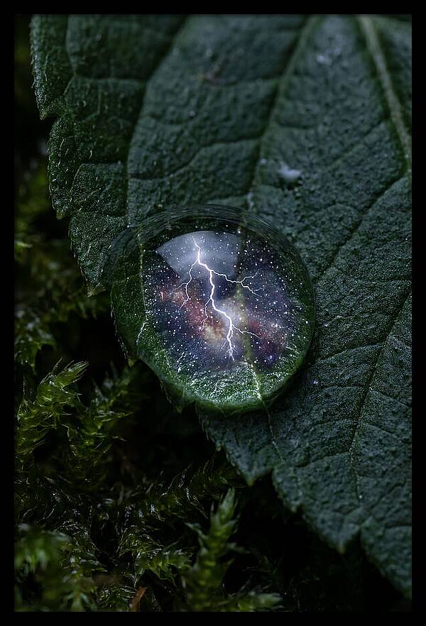 Lightning Stars Reflection