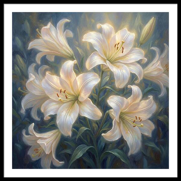 Lilies In Bloom