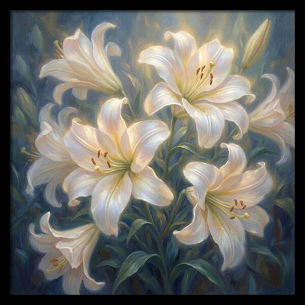 Lilies In Bloom