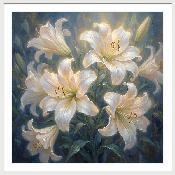 Lilies In Bloom