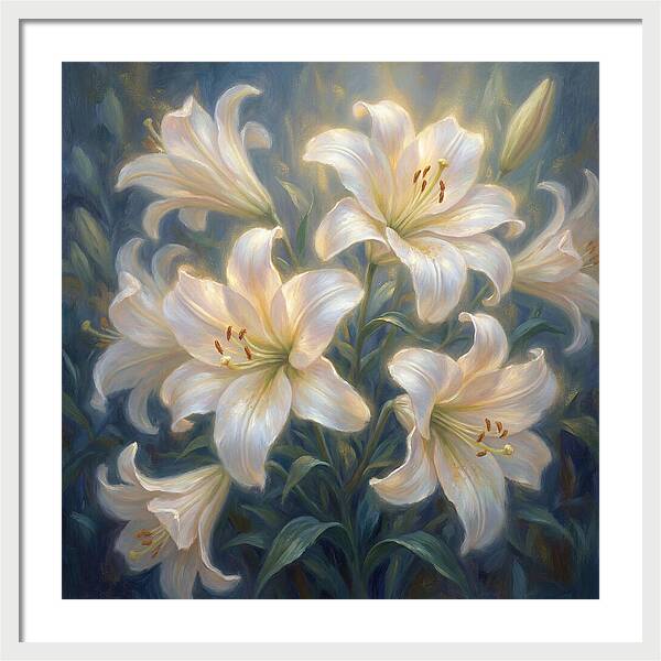 Lilies In Bloom