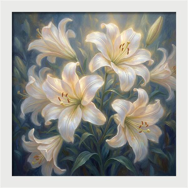 Lilies In Bloom