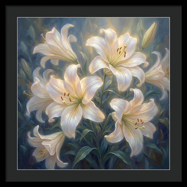 Lilies In Bloom