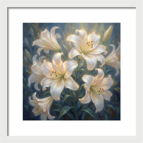 Lilies In Bloom