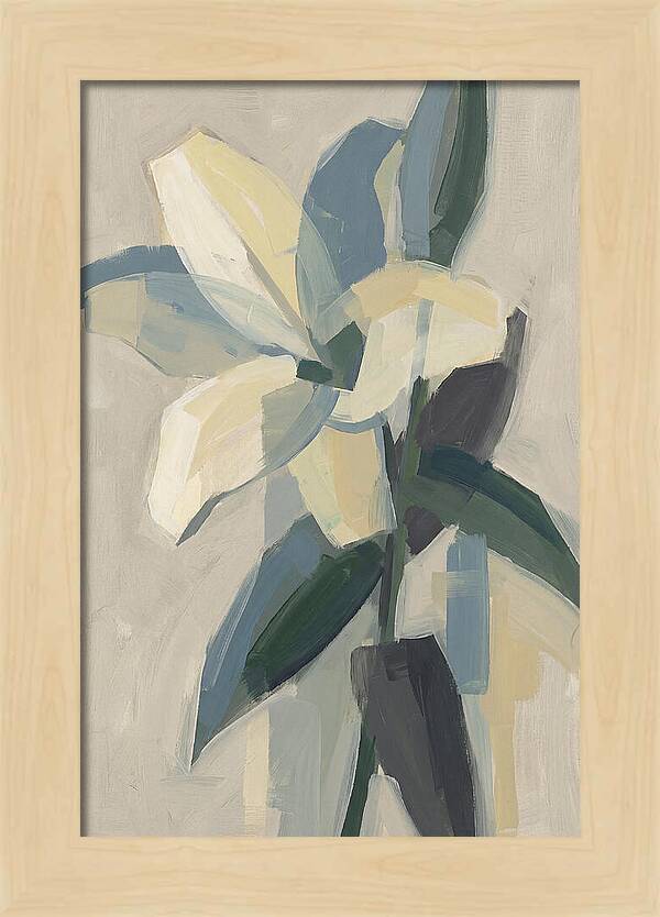 Lily In Minimalist Style