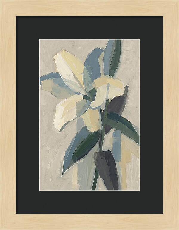 Lily In Minimalist Style