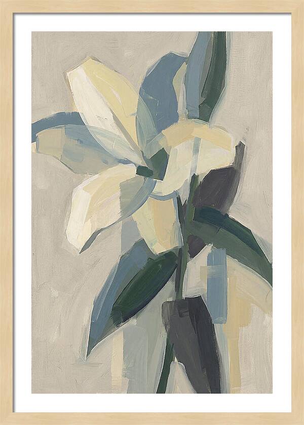Lily In Minimalist Style