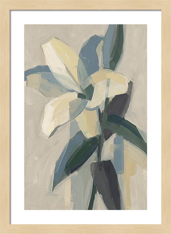 Lily In Minimalist Style