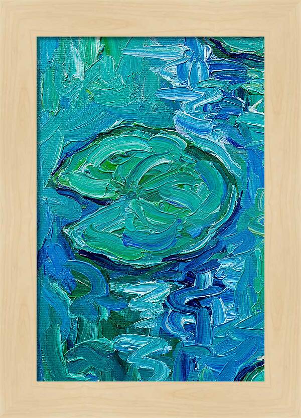 Lily Pads In Expressionist Style