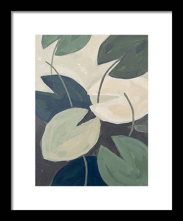 Lily Pads In Minimalist Style