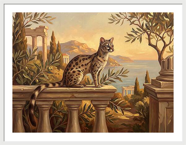 Linsang In A Mediterranean Landscape