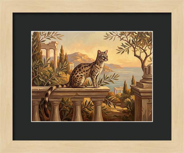 Linsang In A Mediterranean Landscape