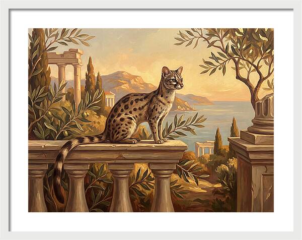Linsang In A Mediterranean Landscape