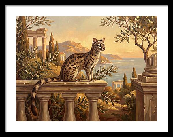 Linsang In A Mediterranean Landscape