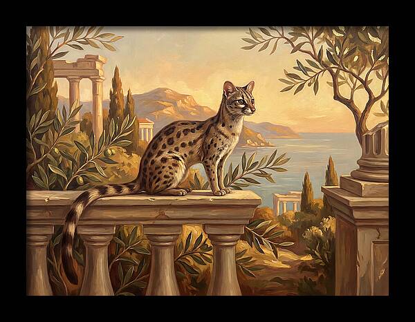 Linsang In A Mediterranean Landscape